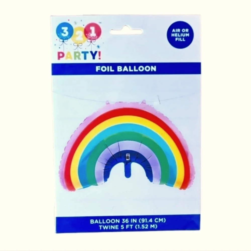 Colorful Unicorn and Rainbow Party Balloon Set, Birthday, Girl, New
